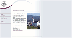 Desktop Screenshot of pfarrei-pfaffnau.ch